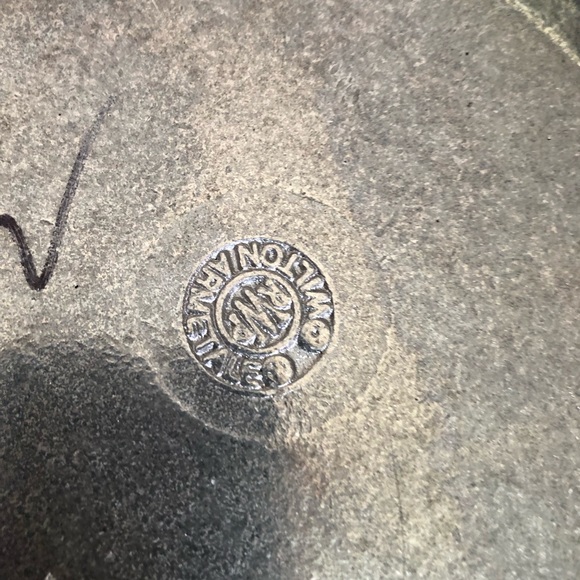 Vintage WILTON ARMETALE Cards Party Bowl Divided Pewter 10” spades Hearts NEW - Picture 2 of 8